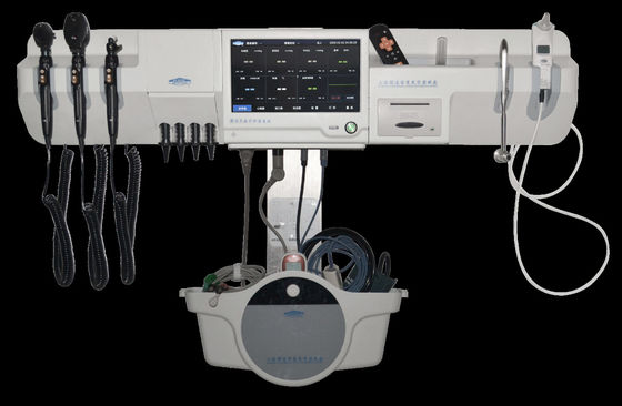 Wall Mounted ENT Diagnostic Set With Ophthalmoscope / Otoscope / Nasal Speculum